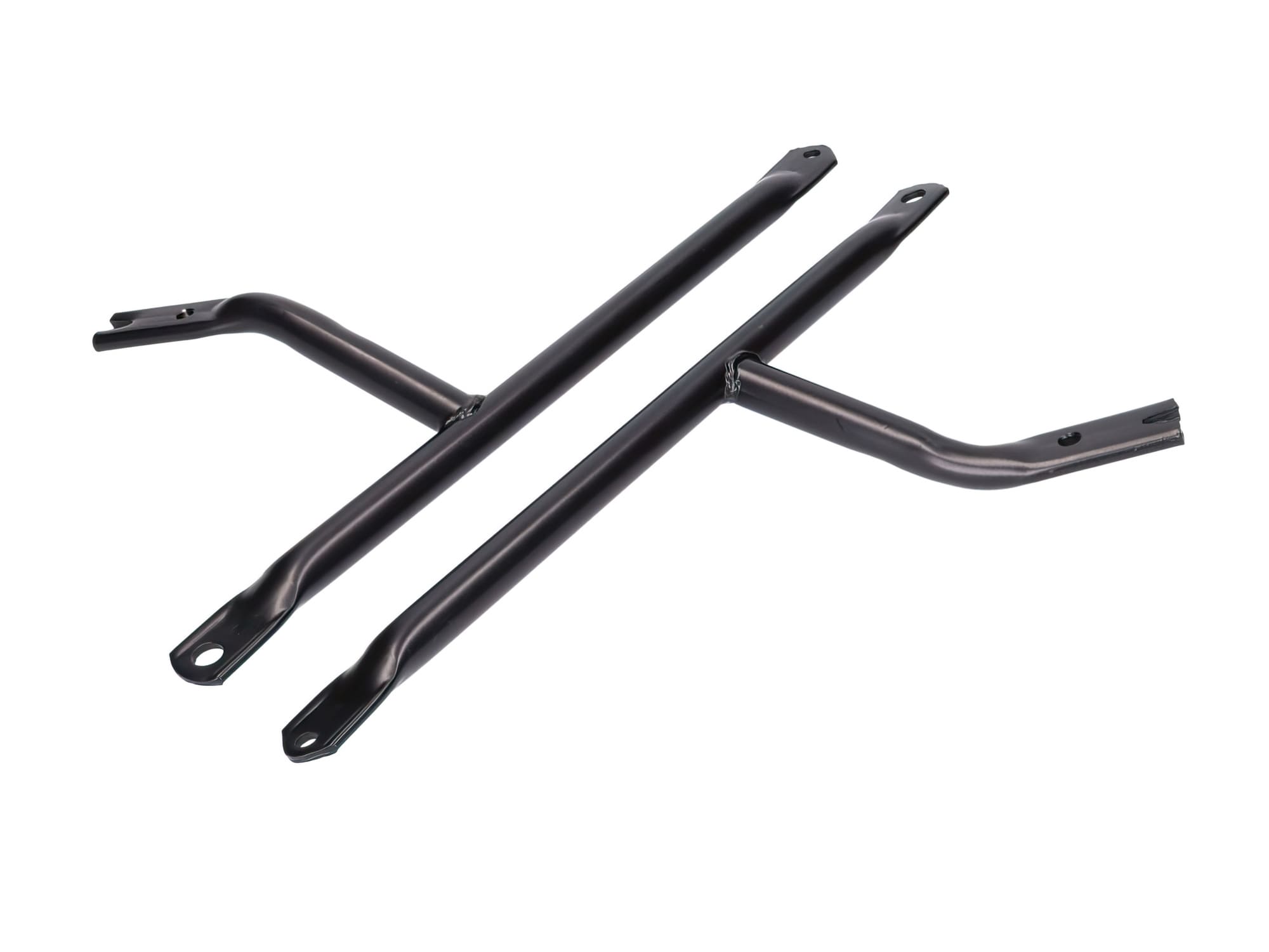 MOF-40850 Upper frame struts left + right Simson black S50 / S51 / S53 / S70 / S83 black