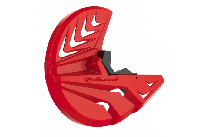 POL-8423600001 Protezione Disco Freno + piede forcella Polisport rosso Honda CRF 450 / 250, COD: POL-8423600001
