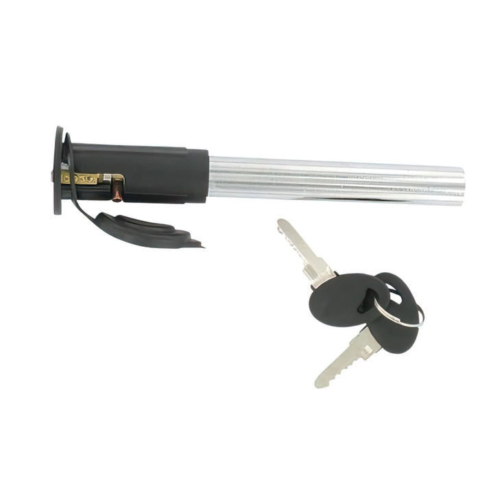CGN506927 Barra di chiusura a chiave con supporto Peugeot 103 (L.145mm d.15mm), COD: CGN506927