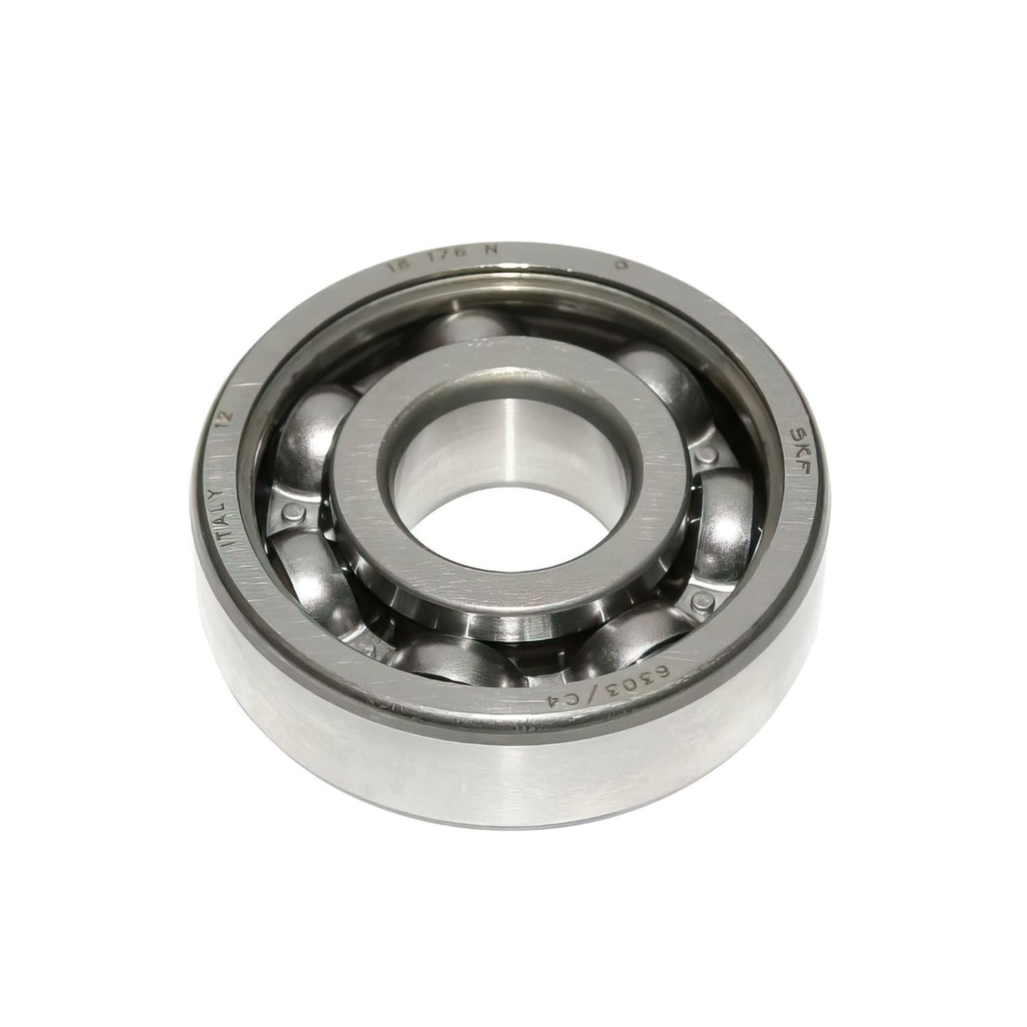 SKF6303/C4 Cuscinetto albero motore SKF 6303 C4 17x47x14mm Gabbia in Metallo, COD: SKF6303/C4