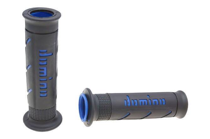 DOM37060RP Manopole Domino A250 On-Road nero / blu (aperto) - Billaricambi SRLS