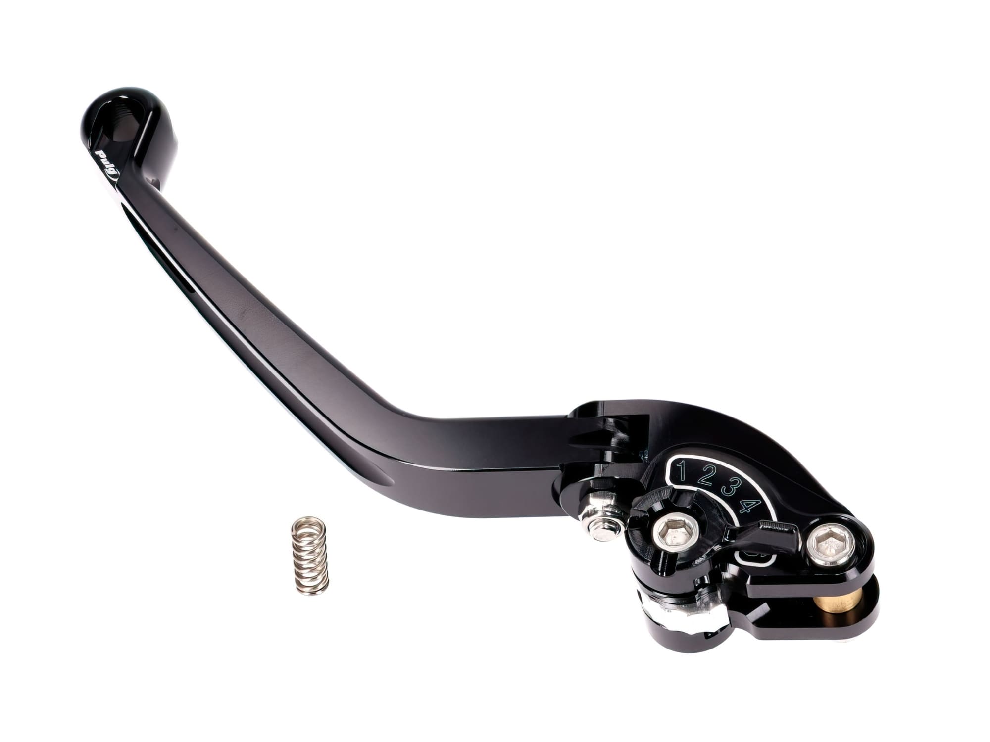 PUI260-NN Puig 2.0 Adjustable Folding Rear Brake/Clutch Lever Black