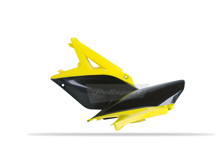 POL-PS417YN05 Carene laterali Polisport RMZ 250 10-18 giallo / nero, COD: POL-PS417YN05