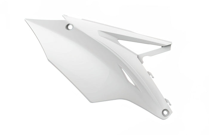 POL-8600600003 Carene laterali Polisport bianco Kawasaki KXF 450, COD: POL-8600600003
