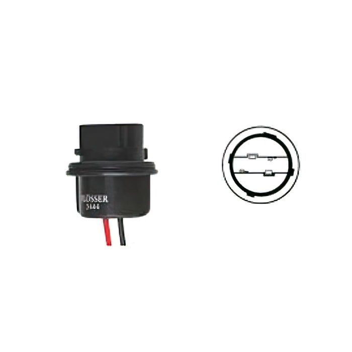 CGN509367 Portalampada Flösser 12V W2.5x16D - con cavo, COD: CGN509367