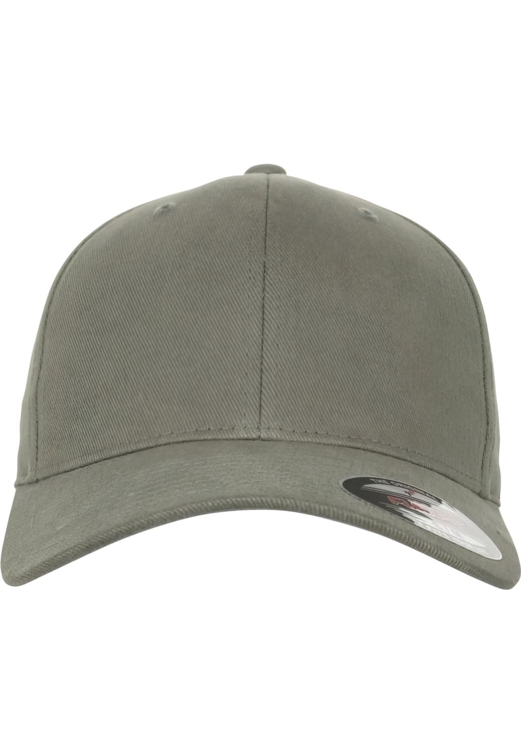 FF-6377-01392-0053 Brushed Twill Flexfit cap green gray S/M
