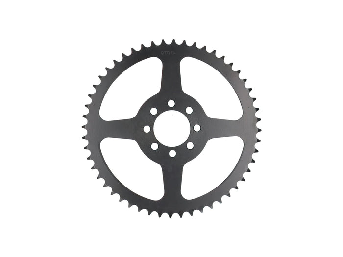 AFAM12100-52 Corona acciaio 52 denti - 420 AFAM Yamaha DT av.92 / FS1 / Chappy, COD: AFAM12100-52