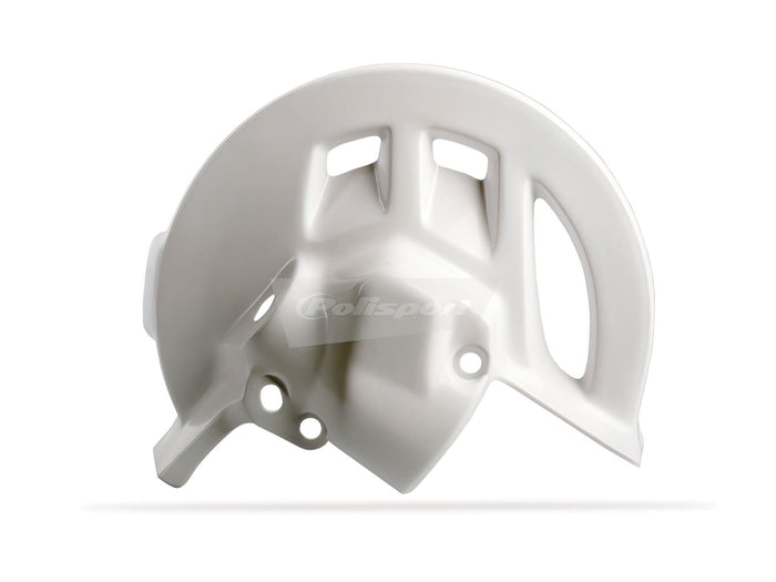 POL-PS224W01 Protezione Disco Freno anteriore Polisport CR 125-250 95-07 bianco
