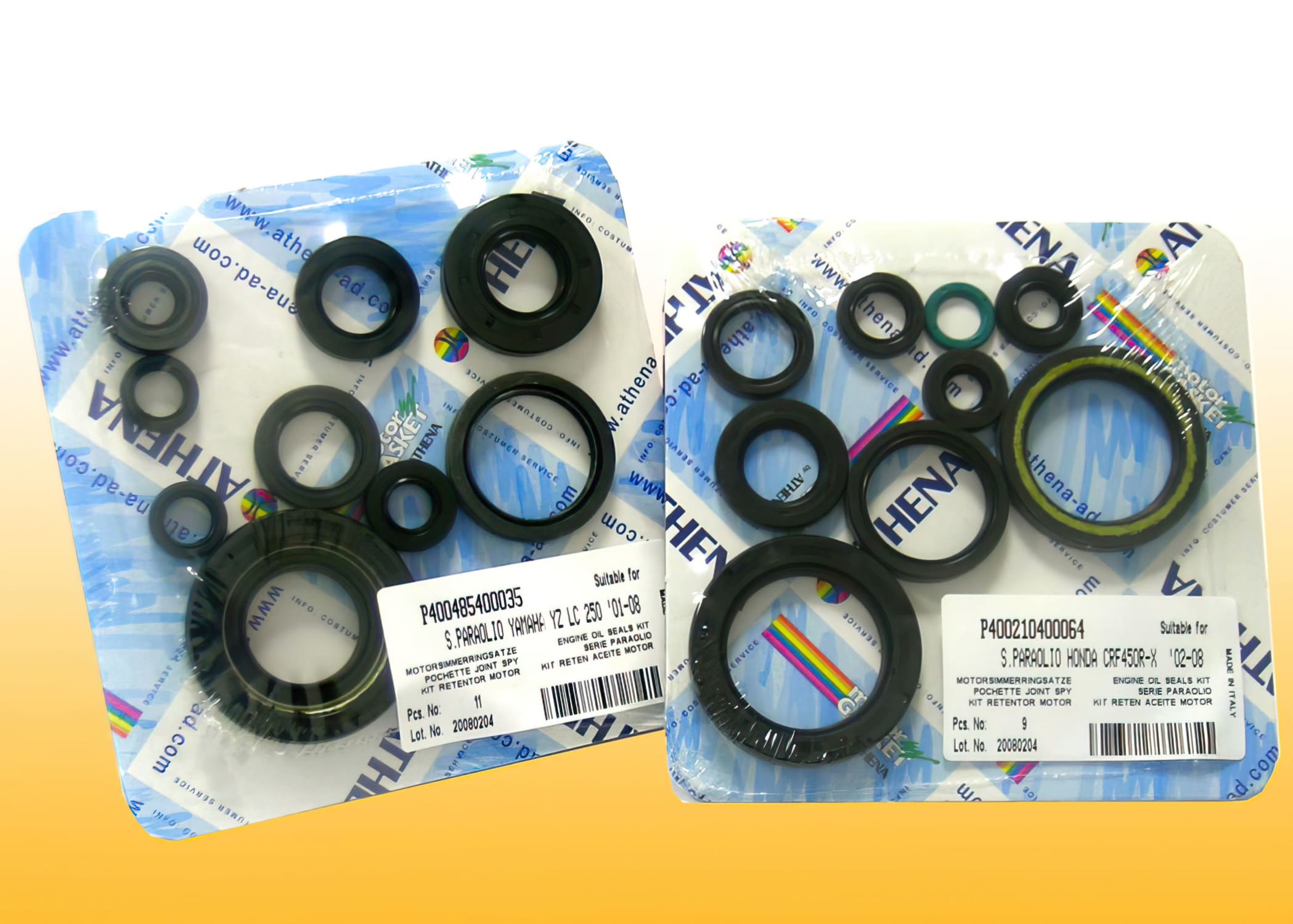 AT-09345033 Kit paraolio motore Suzuki RM-Z 450