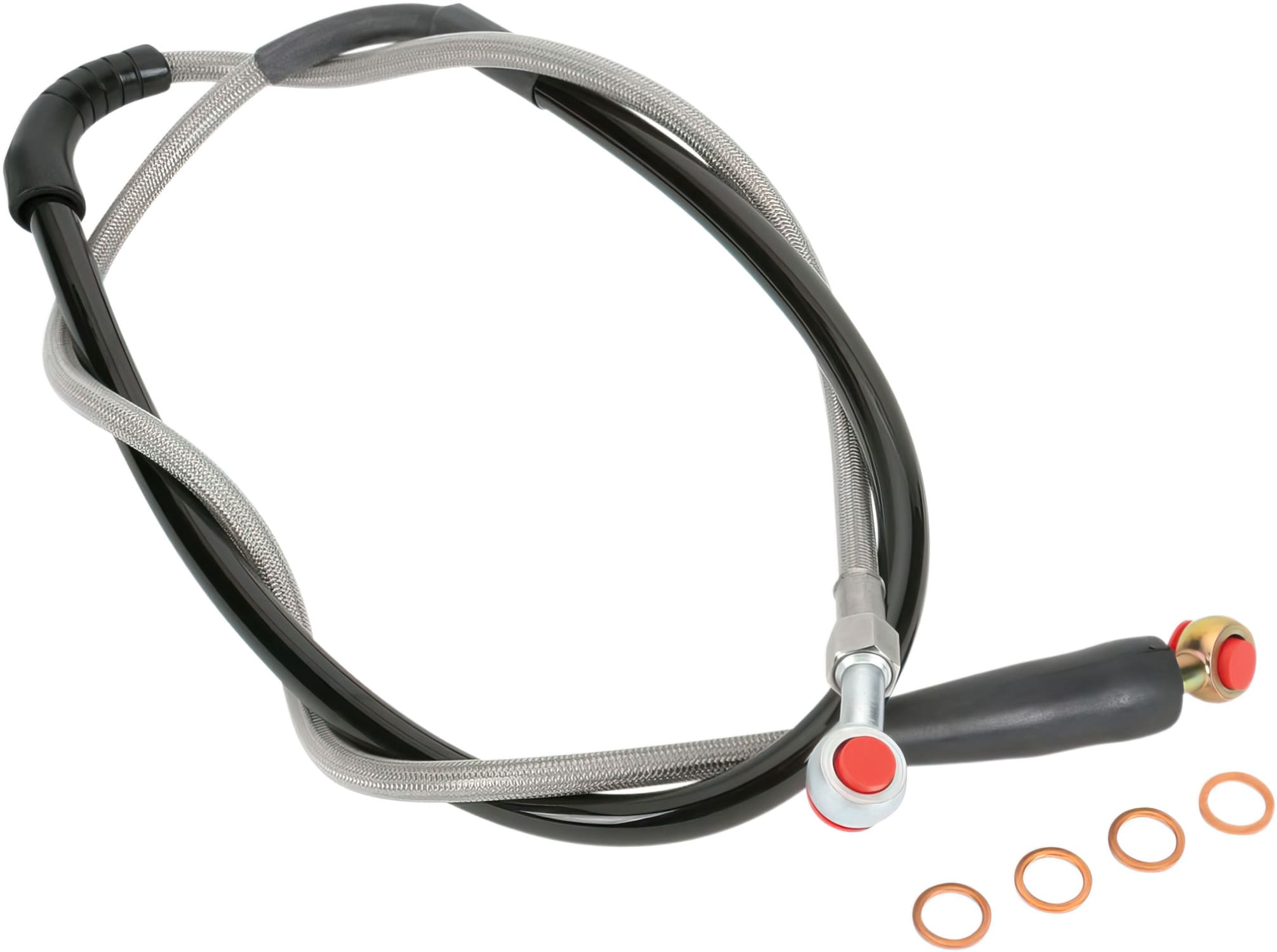 MRMH021043 Tubo Freno anteriore treccia d'acciaio CR / CRF, COD: MRMH021043