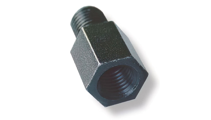VCRT1 Adattatore specchio Vparts lato femmina M8 filettatura sinistra / lato maschio 8mm filettatura destra, COD: VCRT1