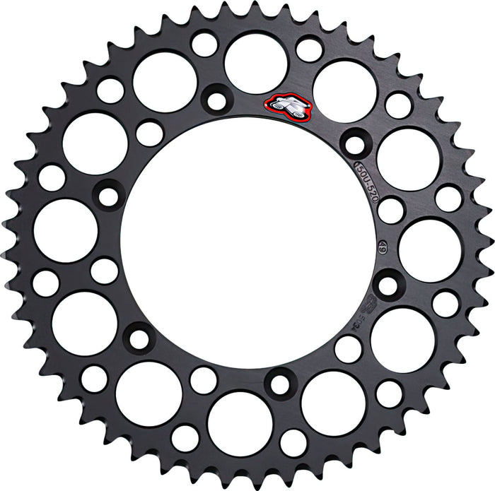 REN-12110026 Corona Renthal 520 Z.49 Ultra Light autopulente nero YZ / YZF, COD: REN-12110026