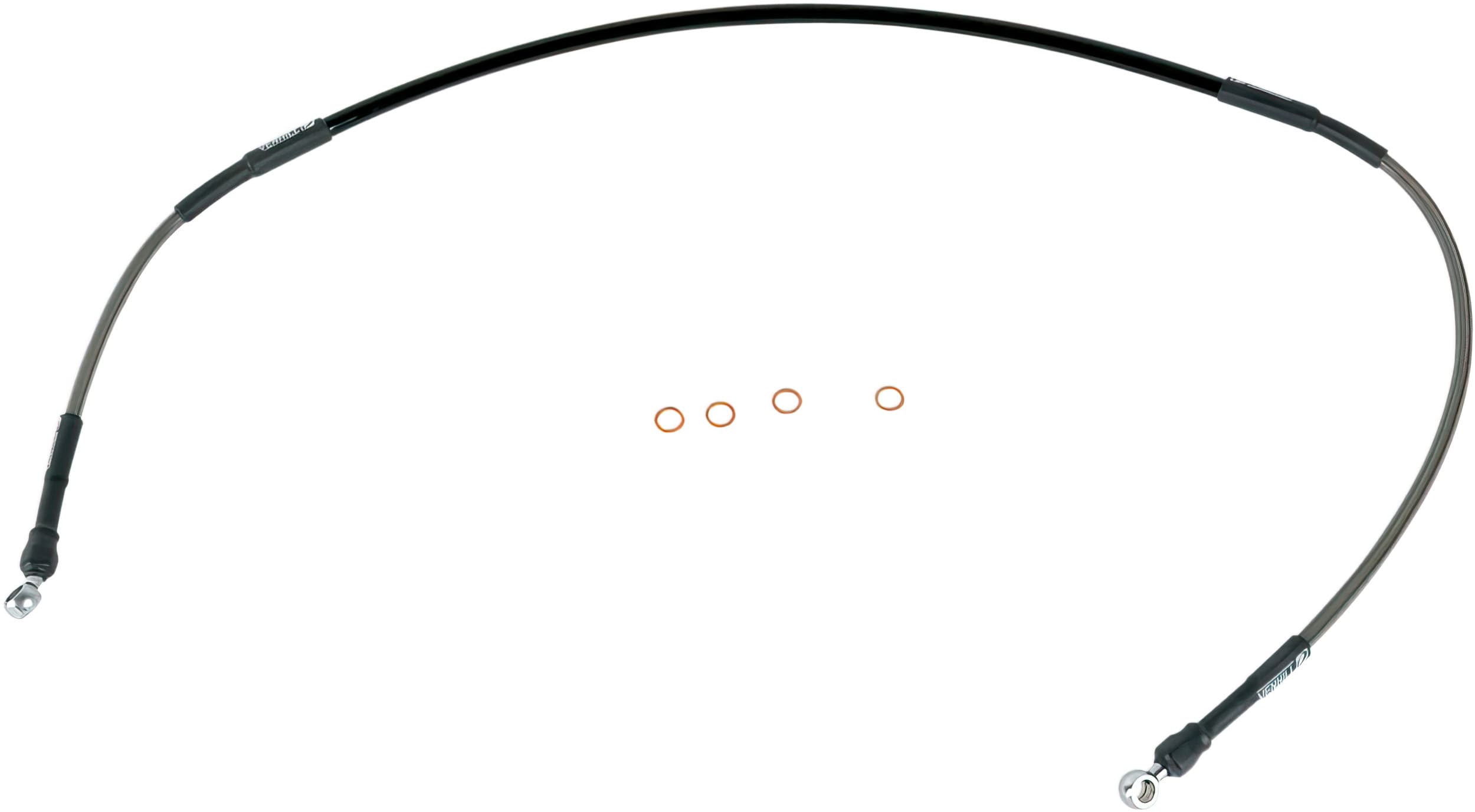MR17411869 Tubo Freno anteriore treccia d'acciaio Moose Racing SX 85, COD: MR17411869