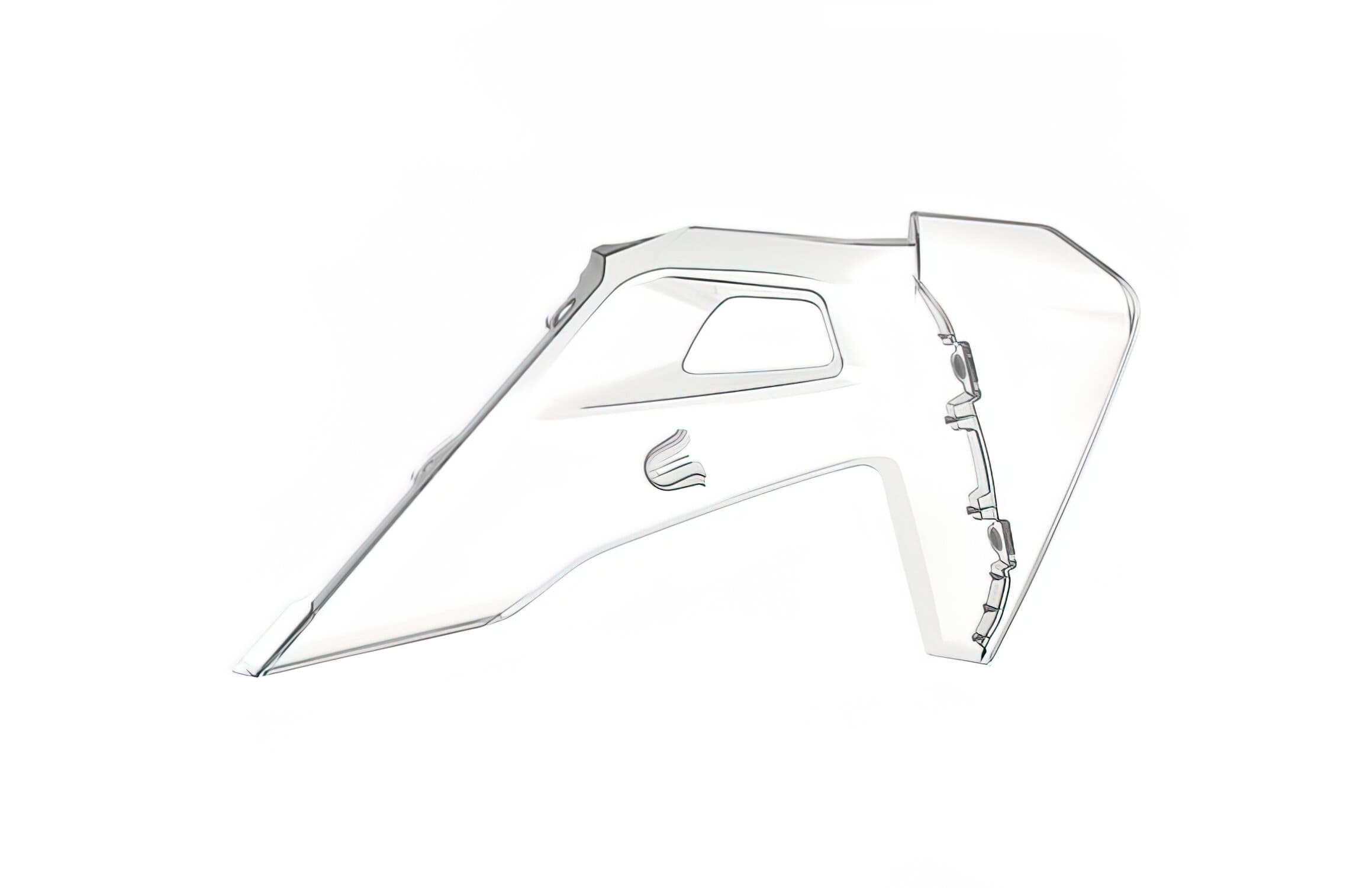 POL-8422200007 Carene laterale anteriore Polisport trasparente Husqvarna TC / FC, COD: POL-8422200007