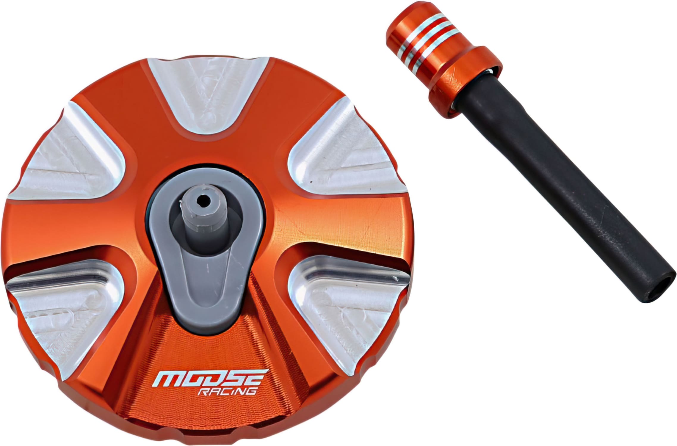 MR07030831 Moose Racing KTM SX / SX-F / EXC Aluminum Tank Cap Orange