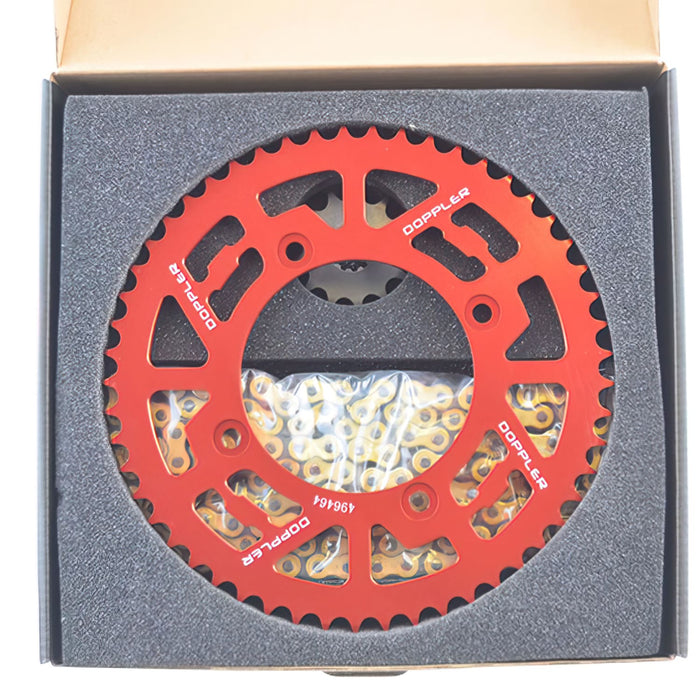 CGN504011 Kit Catena alluminio rosso 13x53 - 420 Doppler Beta RR, COD: CGN504011