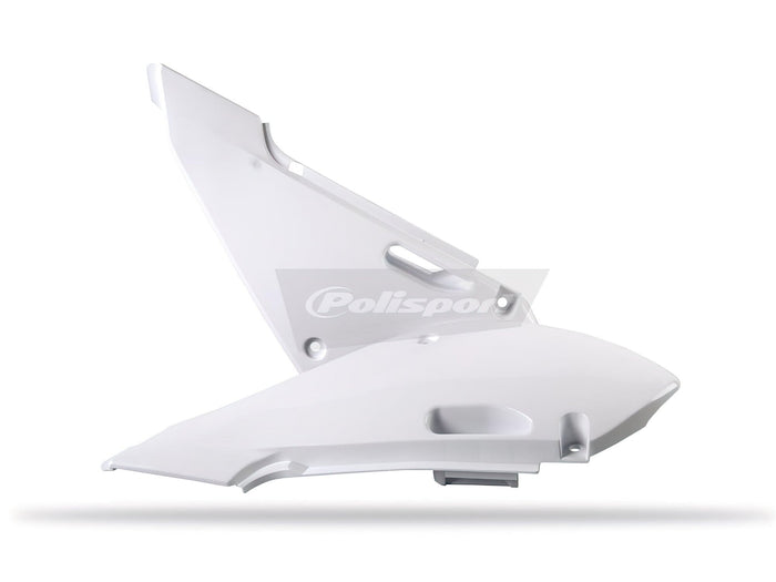 POL-8417200003 Carene laterali Polisport bianco Kawasaki KX80 / 85, COD: POL-8417200003
