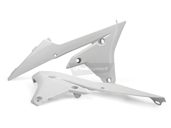 POL-PS115W11 Carene laterale anteriore Polisport YZF 14-18 bianco, COD: POL-PS115W11