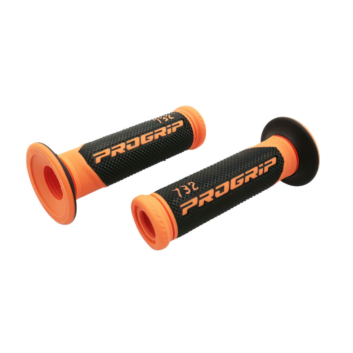 PG732-OE-147774 Manopole ProGrip Road 732 Open End nero/arancione, COD: PG732-OE-147774
