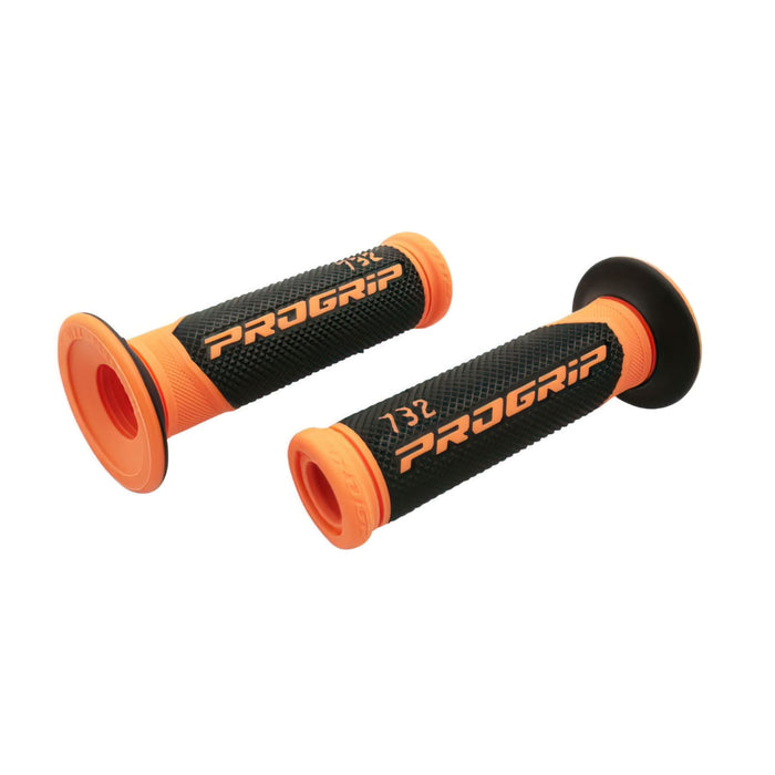 PG732-OE-147774 Manopole ProGrip Road 732 Open End nero/arancione, COD: PG732-OE-147774