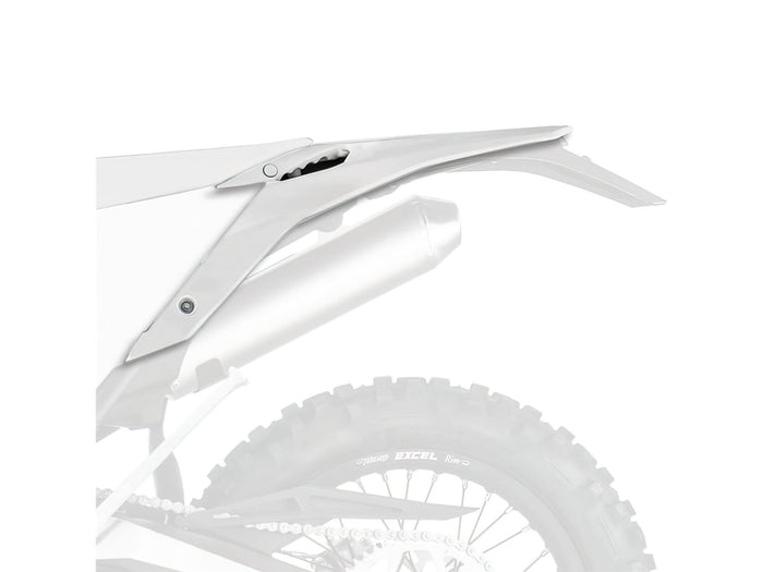 POL-8466800002 Parafango posteriore Polisport + Carene laterali bianco Beta RR, COD: POL-8466800002