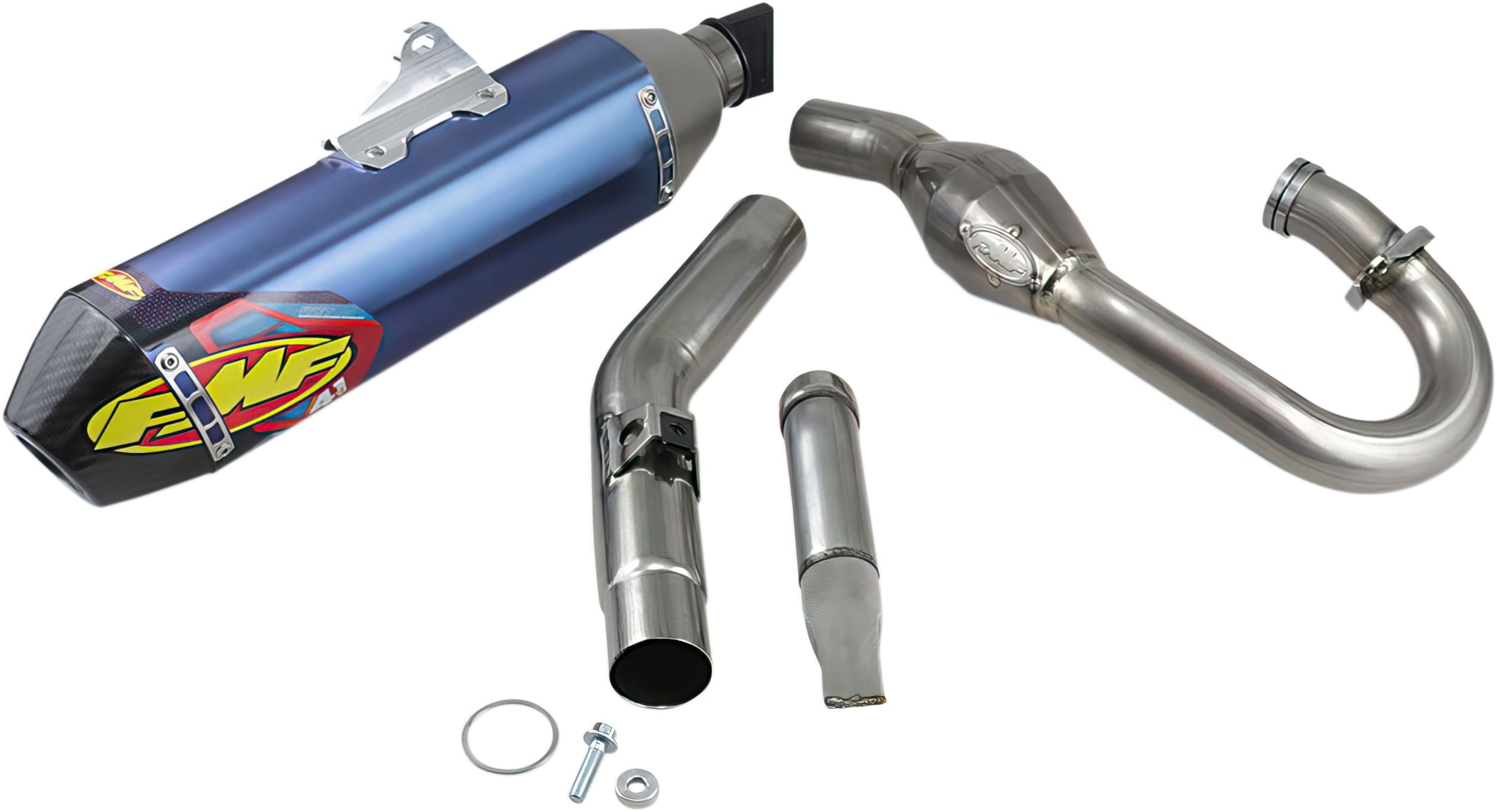 FMF18201903 Marmitta completa FMF Factory 4.1 RCT Megabomb titanio RM-Z 250