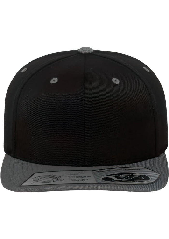 FF-110-00029-0050 Cappellino snapback Fitted 110 Flexfit nero/grigio