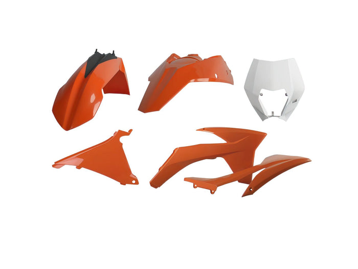 POL-90855 Kit Carena Polisport colore originale (12-13) KTM EXC, COD: POL-90855