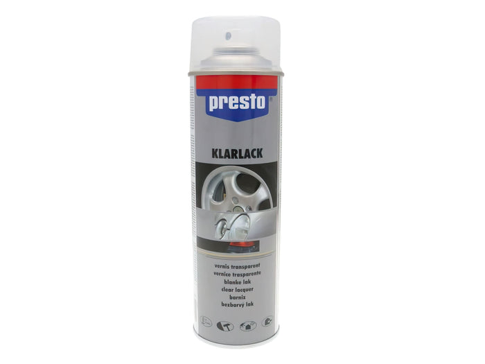 PTO33627 Vernice trasparente lucido Presto per vernice ruote 500ml, COD: PTO33627