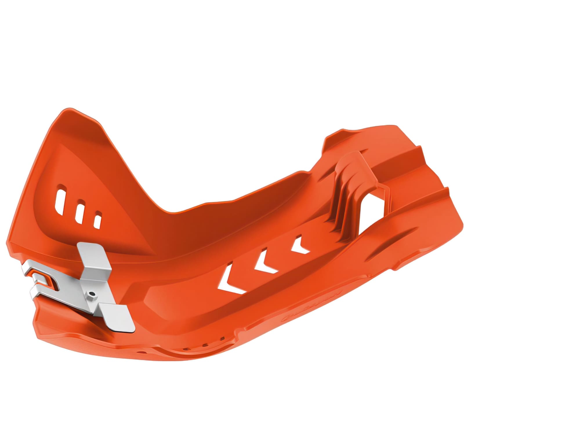 POL-8418600002 Protezione Motore / Skid Plate Polisport Fortress PHD arancione KTM / Husqvarna 250 / 350