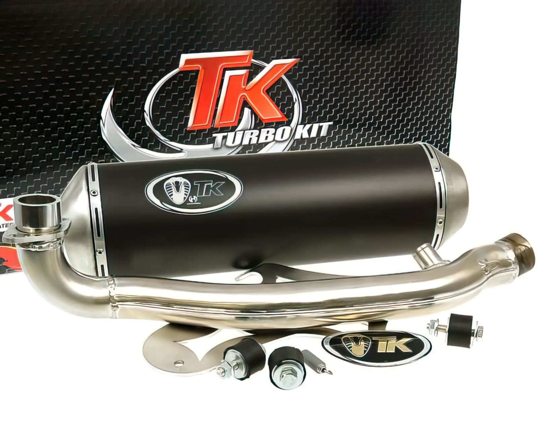 TK-M4T74-N Marmitta Turbo Kit GMax 4T Suzuki Burgman 400cc 07-12