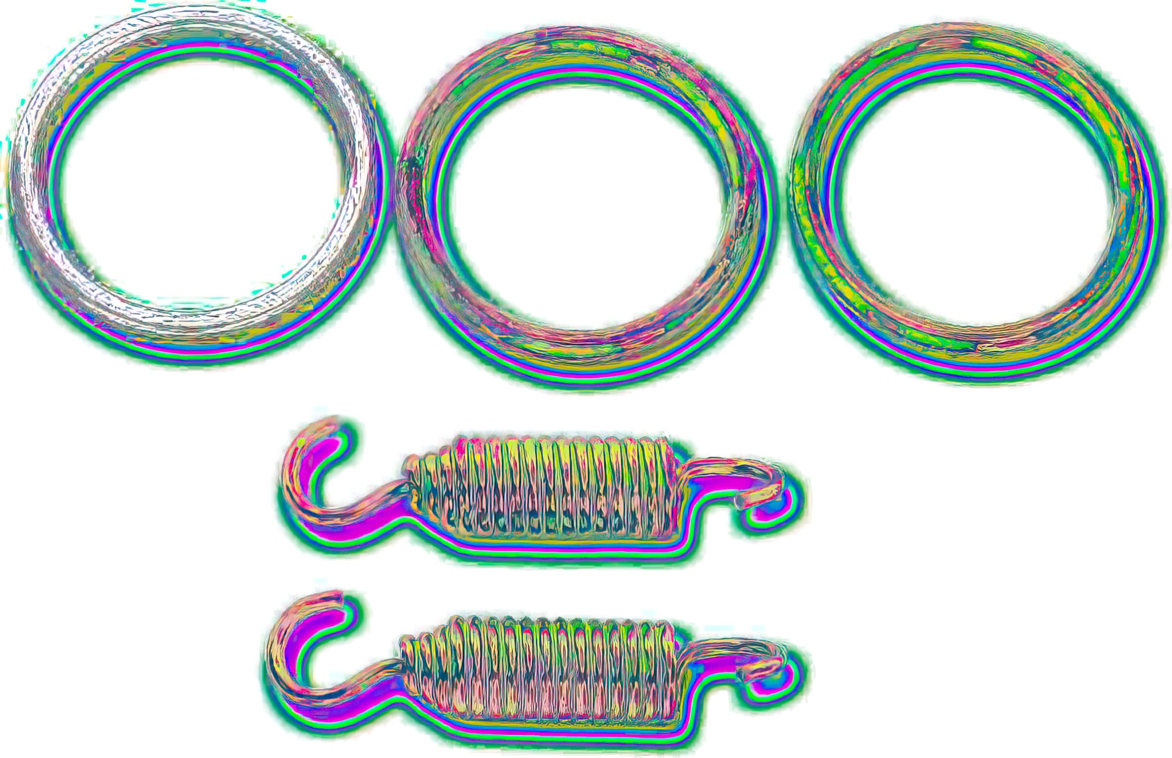 MR09345307 Kit guarnizione scarico Moose Racing KX 125, COD: MR09345307