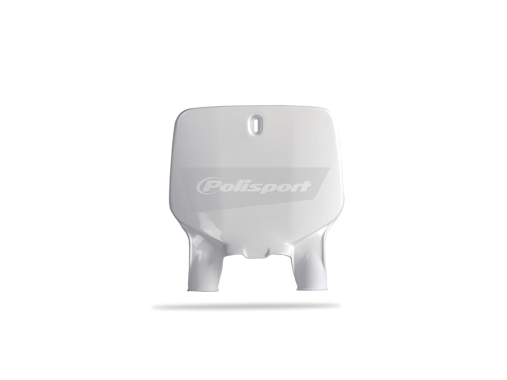 POL-PS513W01 Targhetta Numero di Gara Polisport KX 125-250 96-02 bianco