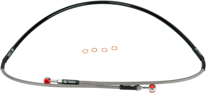MRMY011048 Tubo Freno anteriore treccia d'acciaio Moose Racing YZ 85, COD: MRMY011048