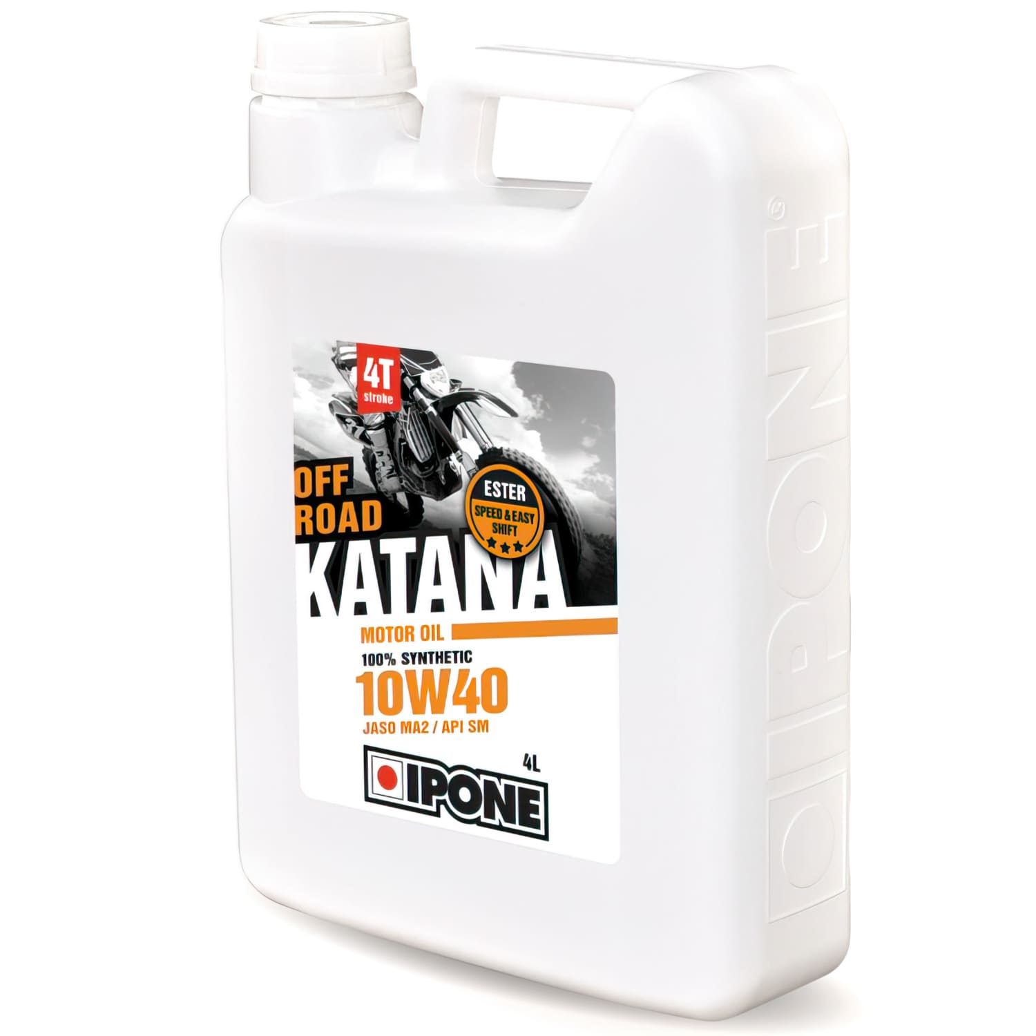 IP-800368 Olio Motore 4 tempi 10W40 Ipone Katana Off Road 100% sintetico 4L, COD: IP-800368