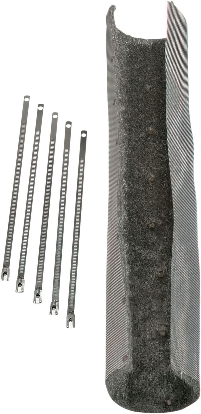 MR18600473 Guaina fonoassorbente silenziatore acciaio 38cm
