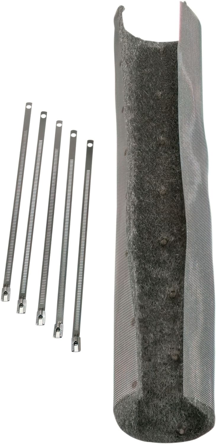 MR18600473 Guaina fonoassorbente silenziatore acciaio 38cm