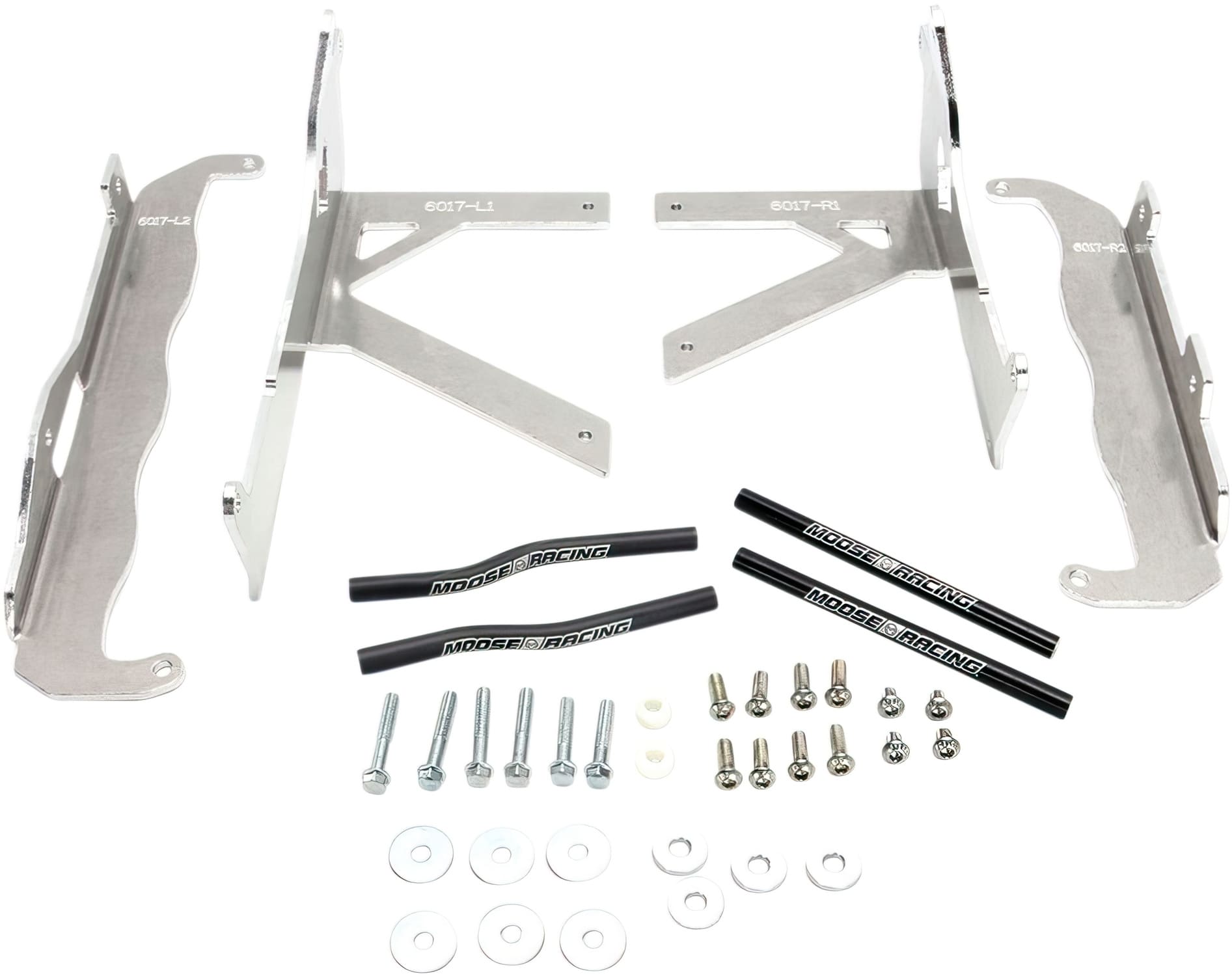 MR19010632 Protezione / Staffa stabilizzatore radiatore alluminio Moose Racing Honda CRF 450, COD: MR19010632