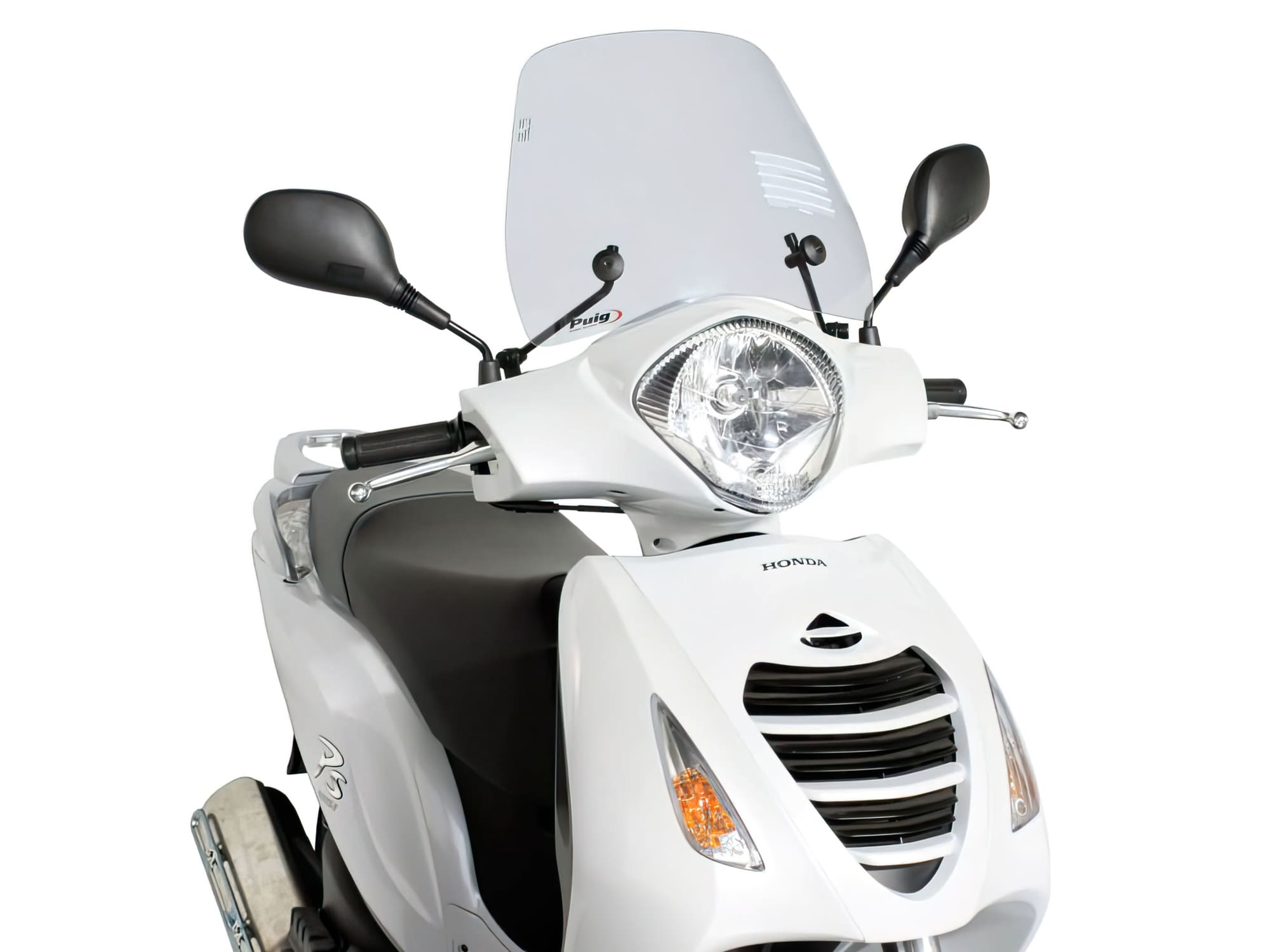 PUI5673H Puig Trafic Windshield Smoked Honda Passion 125 2006-14