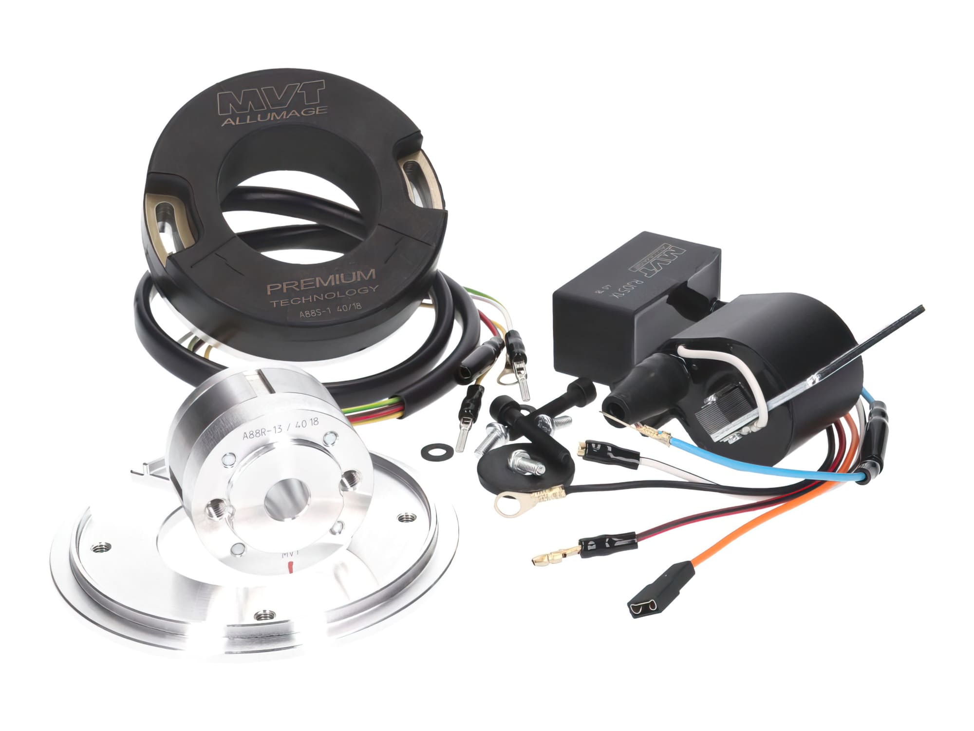 MVT-PREM28 Accensione a rotore interno MVT Premium con luce Simson S50 / S51 / S70