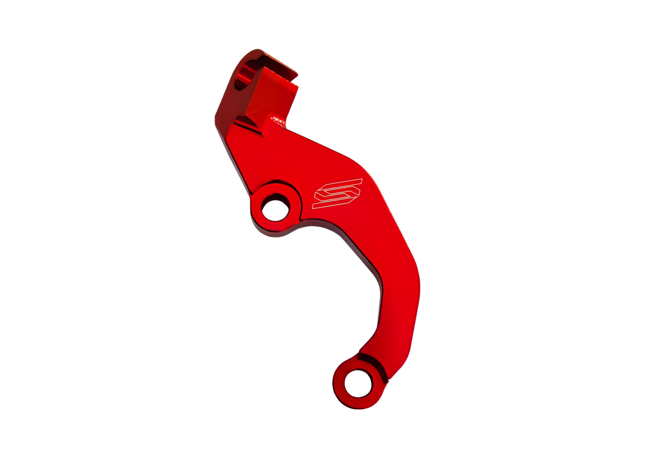 SC-06580110 Guida cavo frizione Scar alluminio CRF 450 rosso, COD: SC-06580110