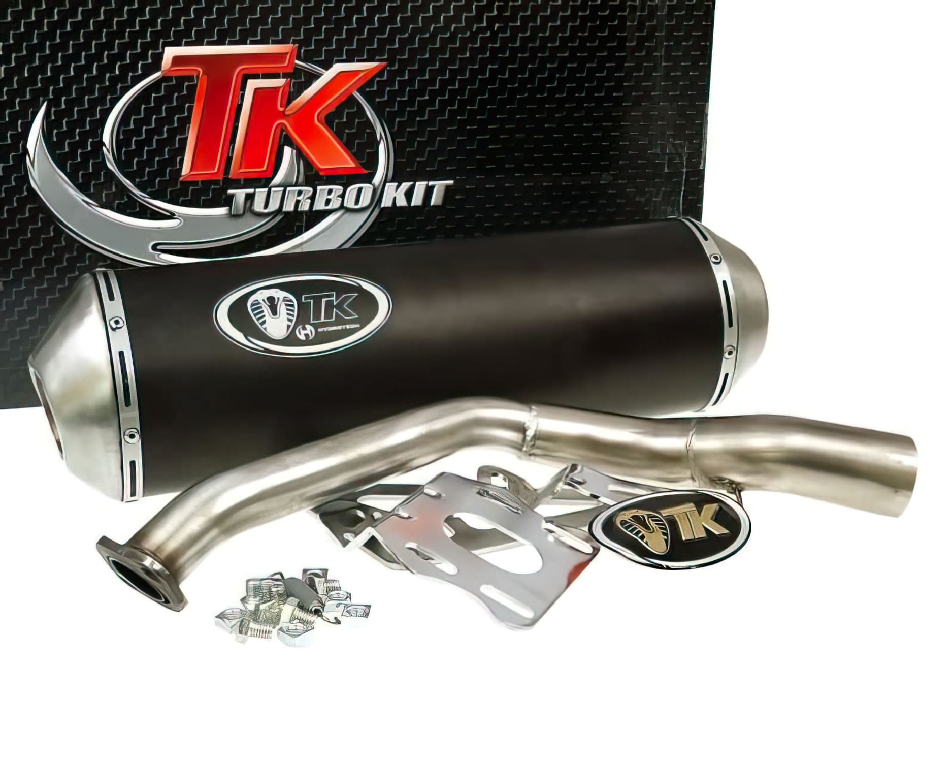 TK-M4T47-N Marmitta Turbo Kit GMax 4T Suzuki Burgman 250cc, COD: TK-M4T47-N