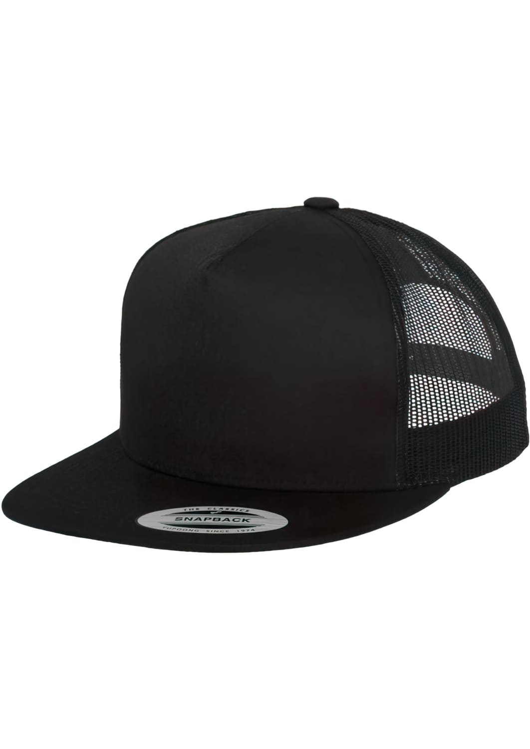 FF-6006-00007-0050 Classic Flexfit black trucker cap