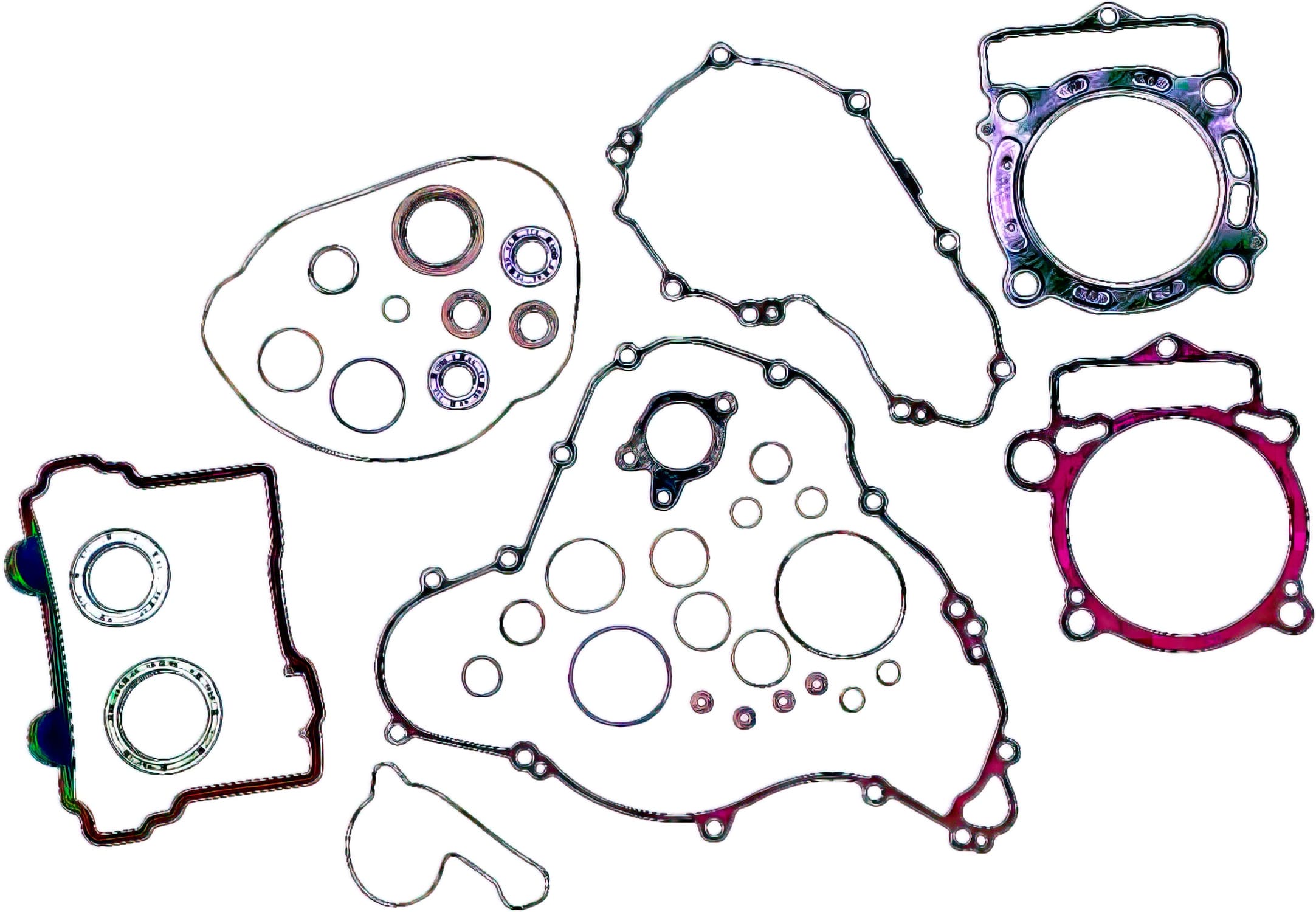 MR09345888 Kit Guarnizioni completo con paraolio Moose Racing FE / EXC-F 350, COD: MR09345888