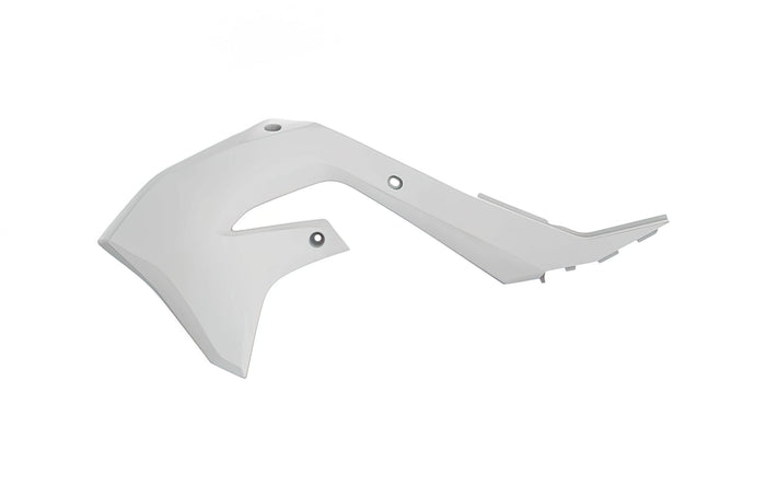 POL-8307800002 Carene laterale anteriore Polisport bianco Kawasaki KX 450, COD: POL-8307800002