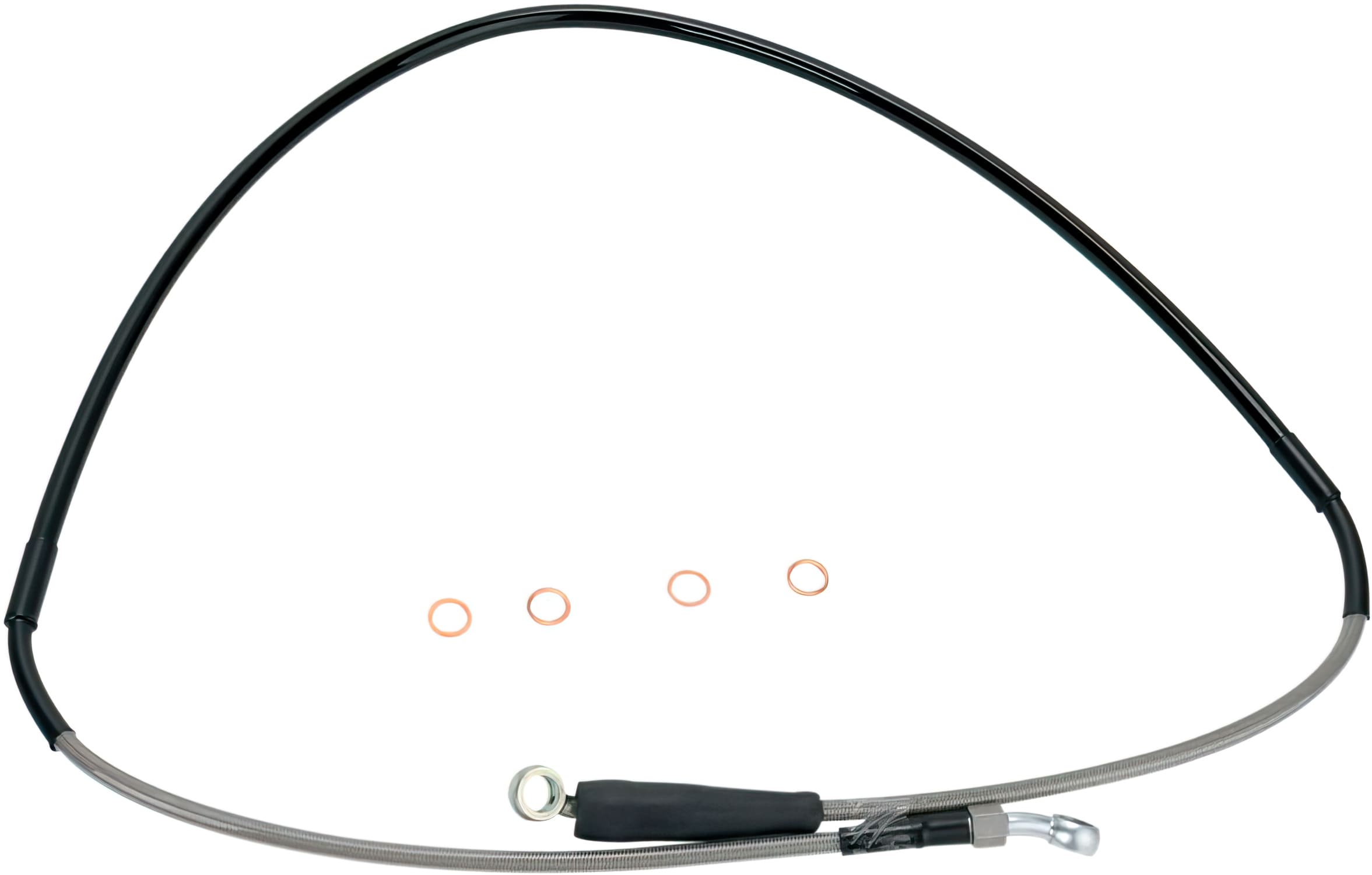 MR17410991 Tubo Freno anteriore treccia d'acciaio Moose Racing DR-Z 400, COD: MR17410991