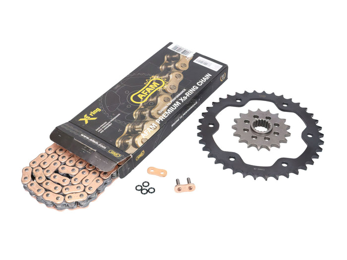 AFAMKS-A-166 Kit Catena AFAM hyper rinforzato 17x38 KTM 1290 / 1290 R Super Duke, COD: AFAMKS-A-166
