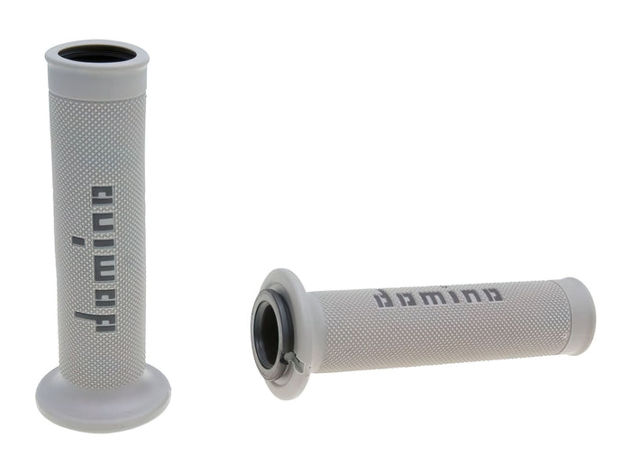 DOM37192RP Manopole Domino A010 On-Road grigio / nero (aperto)