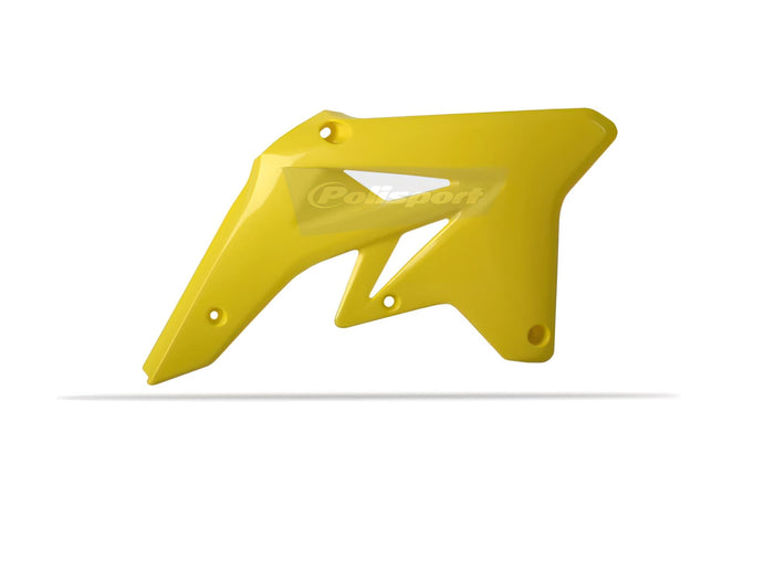 POL-PS415Y07 Carene laterale anteriore Polisport RMZ 250 07-09 giallo, COD: POL-PS415Y07