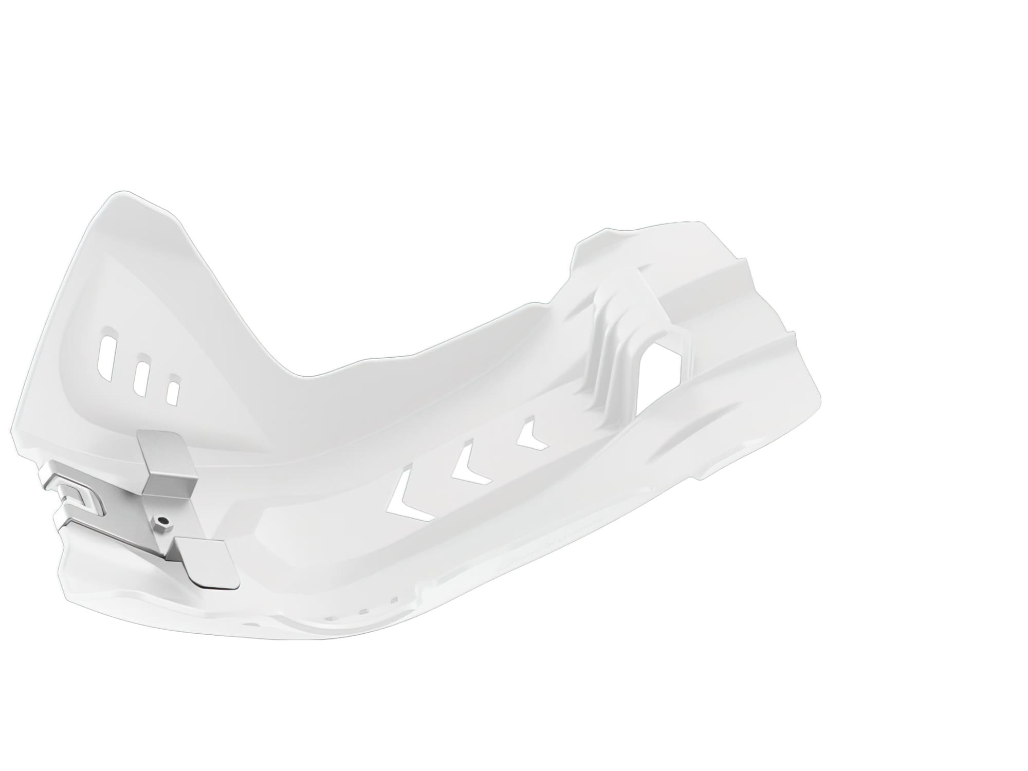 POL-8418700003 Protezione Motore / Skid Plate Polisport Fortress PHD bianco KTM / Husqvarna 250 / 350